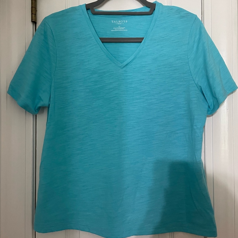 Short Sleeve V-Neck Tee